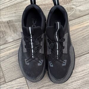 On Running Black and Gray Sneakers for Men